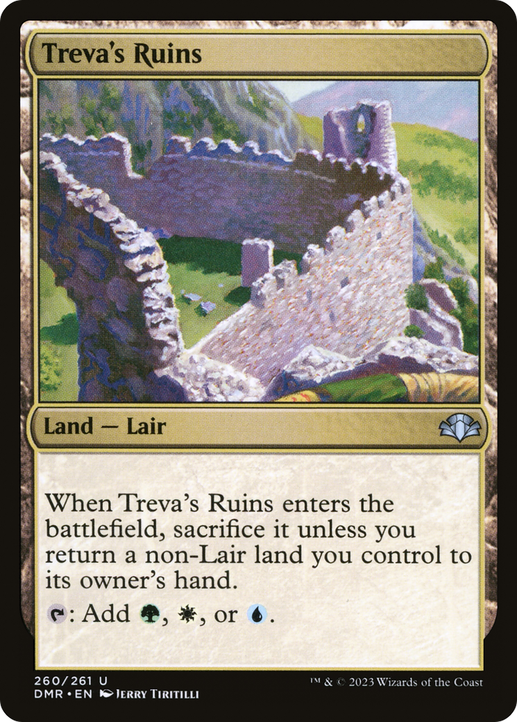 Treva's Ruins (260) Foil - Dominaria Remastered