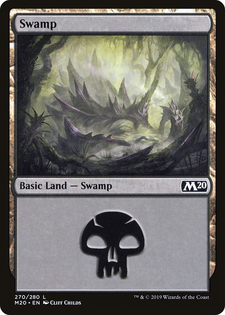 Swamp (270) Foil - Core Set 2020