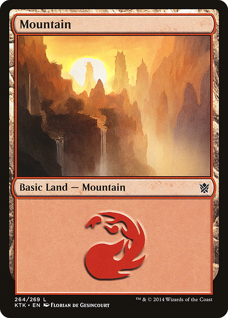 Mountain (264) - Khans of Tarkir