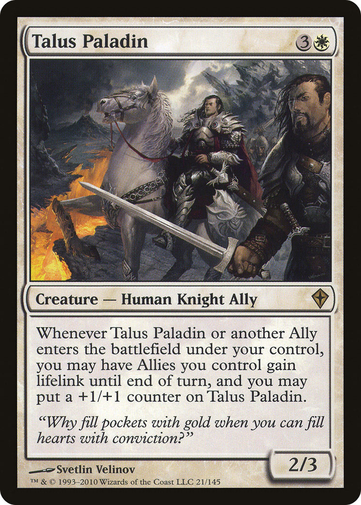 Talus Paladin (021) - Worldwake