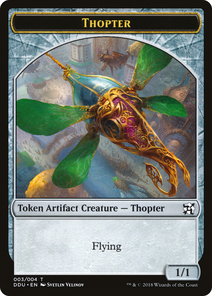 Thopter Token (003) - Duel Decks: Elves vs. Inventors Tokens