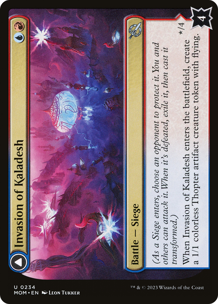 Invasion of Kaladesh (234) Foil - March of the Machine