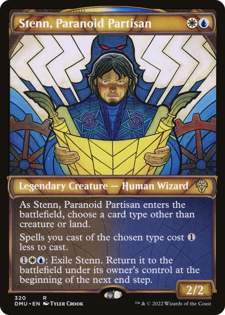 Stenn, Paranoid Partisan (Showcase) (320) - Dominaria United