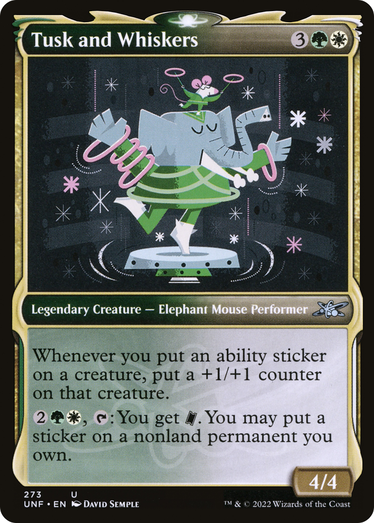 Tusk and Whiskers (Showcase) (273) Foil - Unfinity