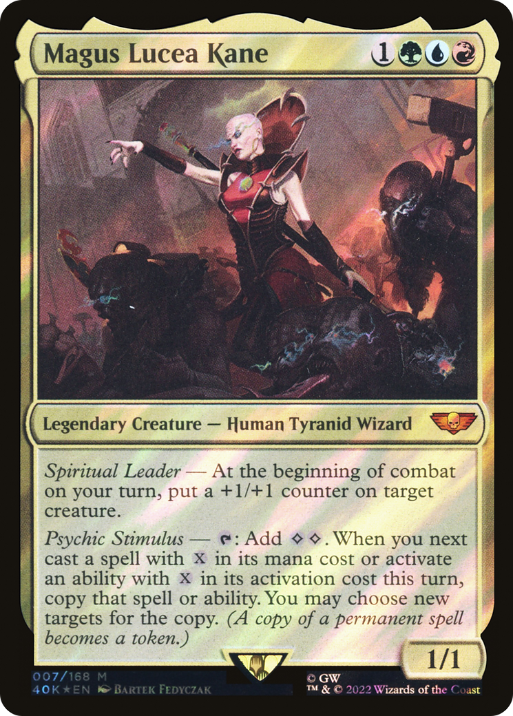 Magus Lucea Kane (007) Foil - Warhammer 40,000 Commander