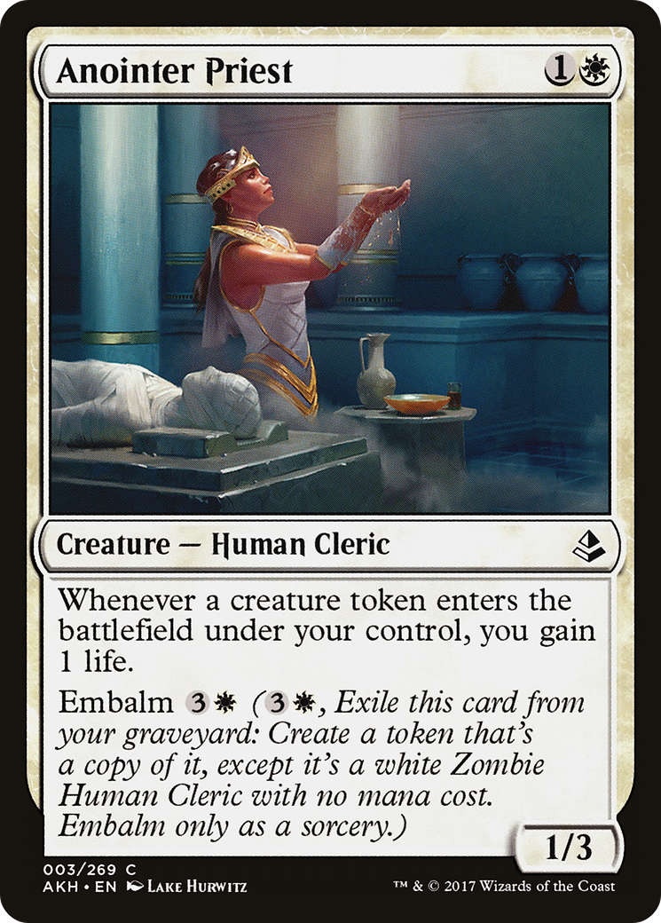 Anointer Priest (003) Foil - Amonkhet