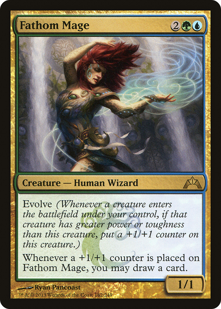 Fathom Mage (162) Foil - Gatecrash