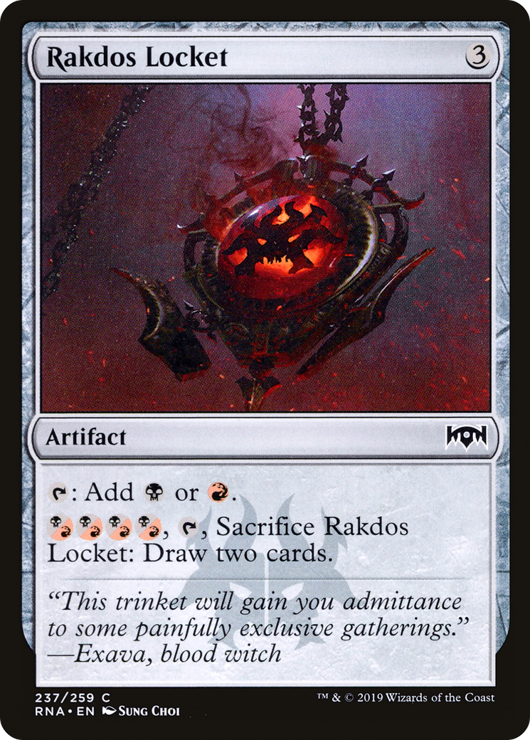 Rakdos Locket (237) Foil - Ravnica Allegiance
