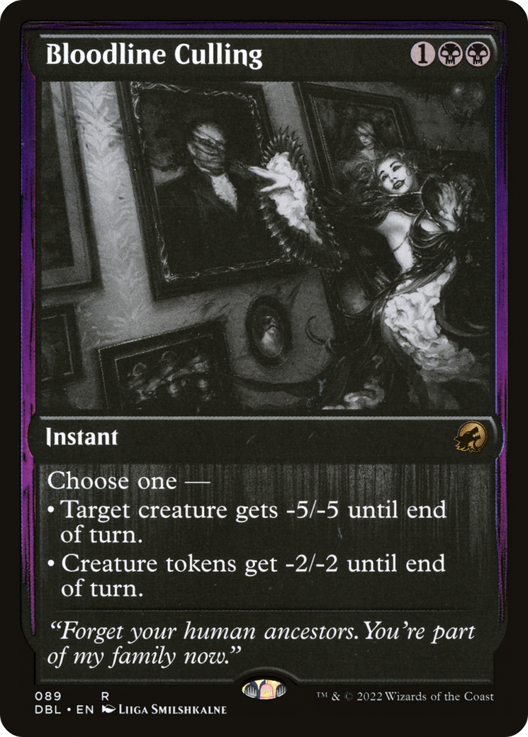Bloodline Culling (089) Foil - Innistrad: Double Feature