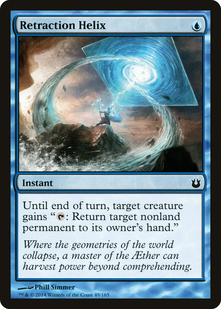 Retraction Helix (049) Foil - Born of the Gods
