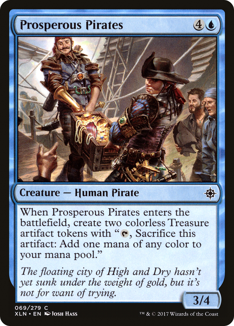 Prosperous Pirates (069) Foil - Ixalan