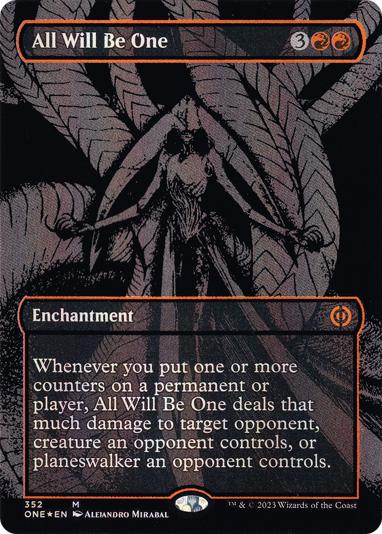 All Will Be One (352) Foil - Phyrexia: All Will Be One