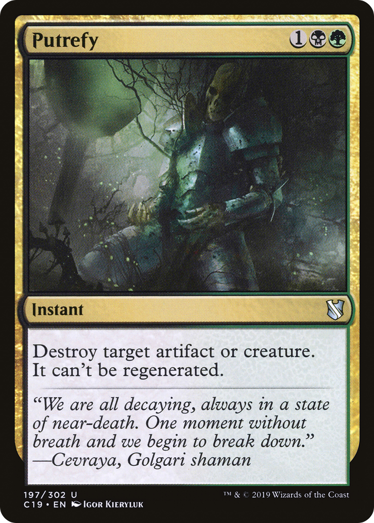 Putrefy (197) - Commander 2019