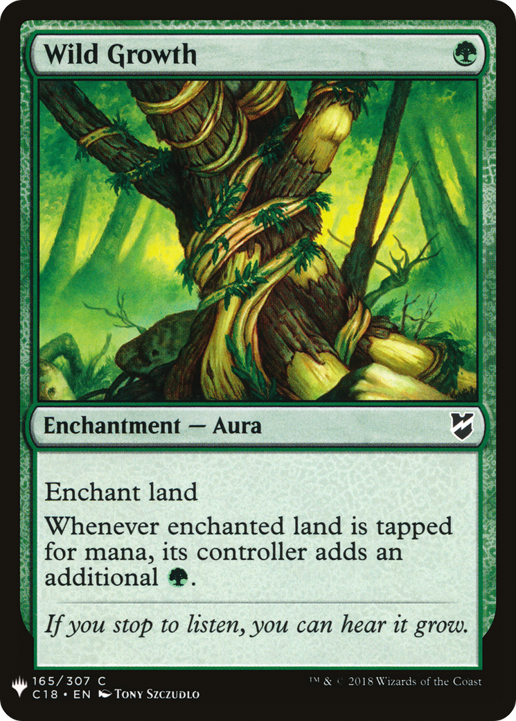 Wild Growth (C18-165) - The List