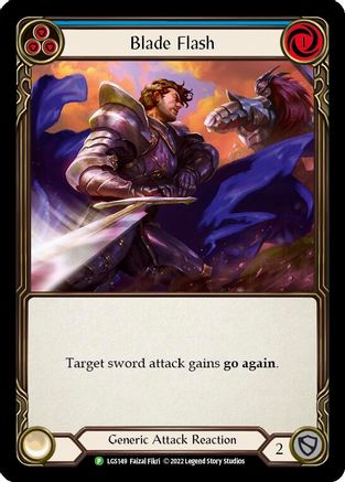 Blade Flash (LGS149) Rainbow Foil - FaB Promos
