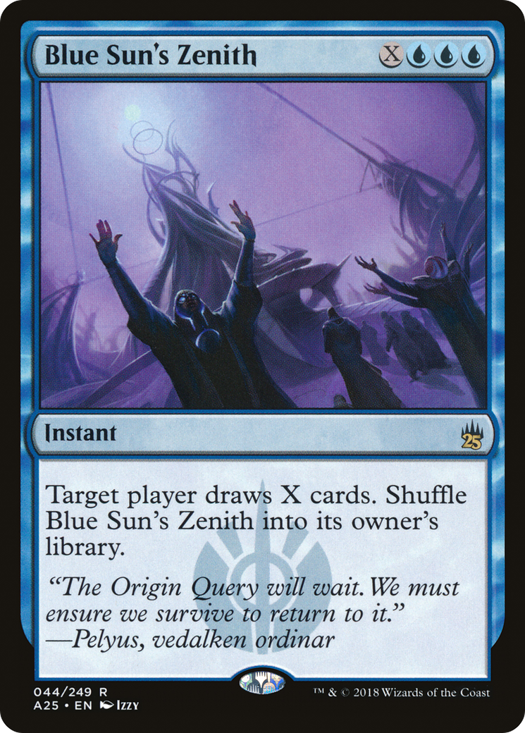 Blue Sun's Zenith (044) Foil - Masters 25