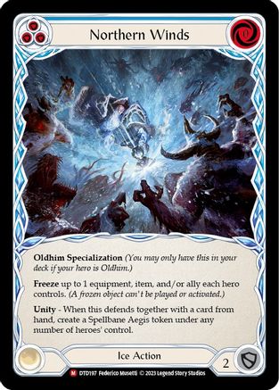 Northern Winds (DTD197) Rainbow Foil - Dusk till Dawn