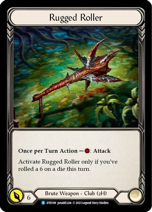 Rugged Roller (DTD199) Cold Foil - Dusk till Dawn