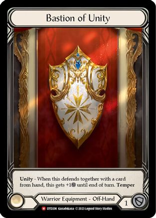 Bastion of Unity (DTD206) Cold Foil - Dusk till Dawn