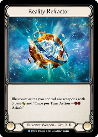 Reality Refractor (DTD216) Cold Foil - Dusk till Dawn