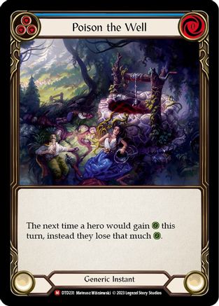Poison the Well (DTD231) Rainbow Foil - Dusk till Dawn