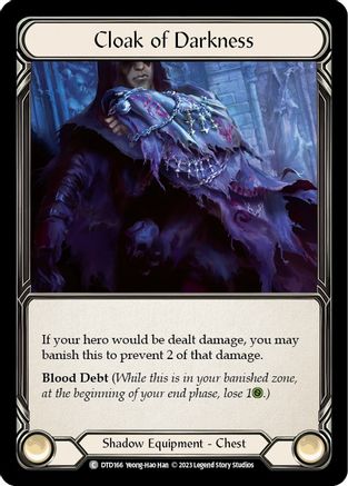 Cloak of Darkness (DTD166) Cold Foil - Dusk till Dawn