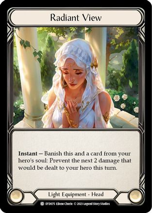 Radiant View (DTD075) Cold Foil - Dusk till Dawn
