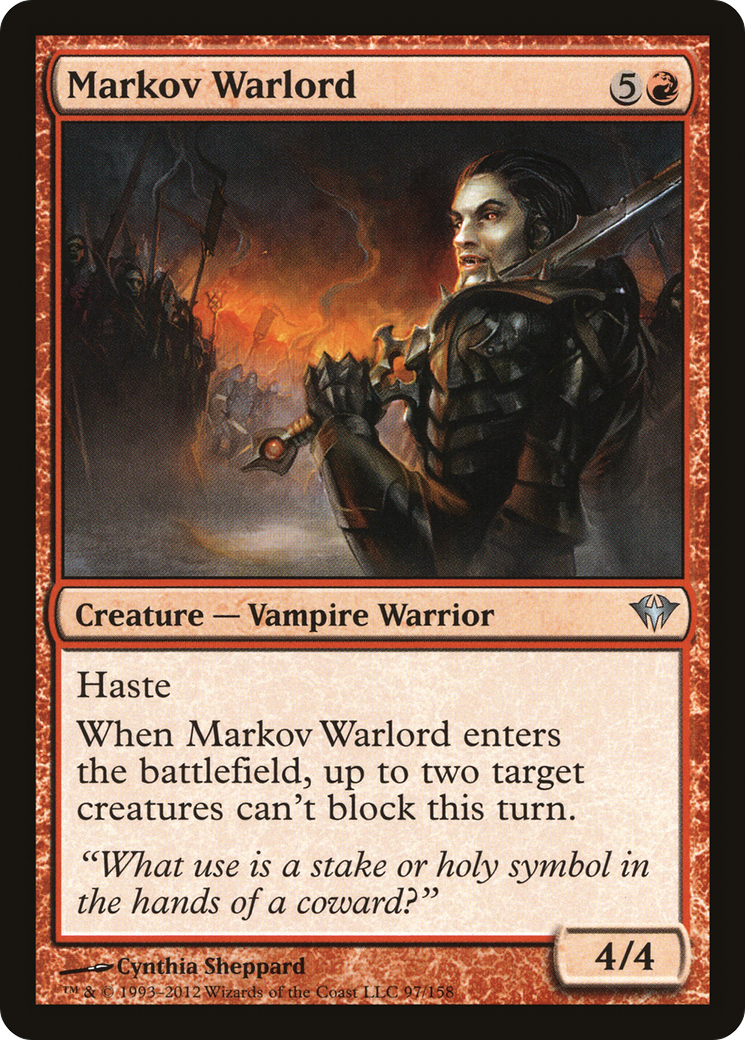 Markov Warlord (097) - Dark Ascension