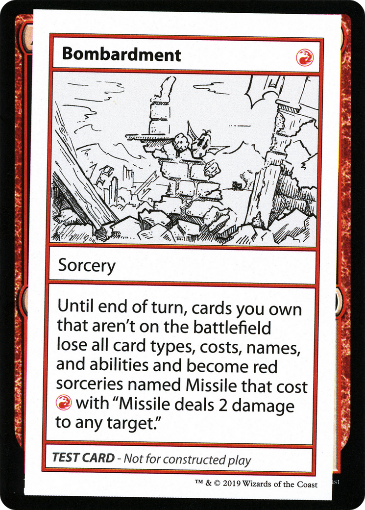 Bombardment (053) - Mystery Booster Playtest Cards 2021