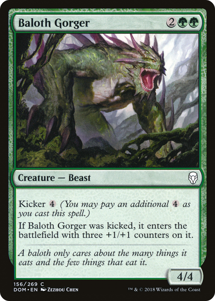 Baloth Gorger (156) Foil - Dominaria