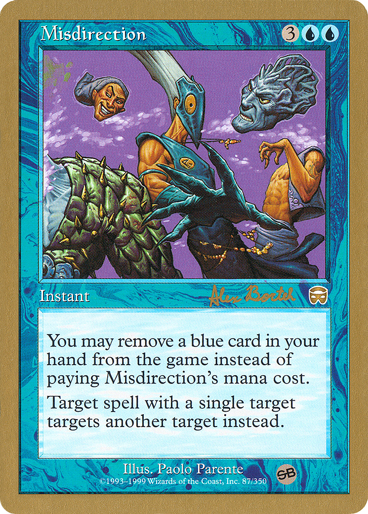 Misdirection - 2001 Alex Borteh (MMQ) (SB) (Retro) - World Championship Decks 2001