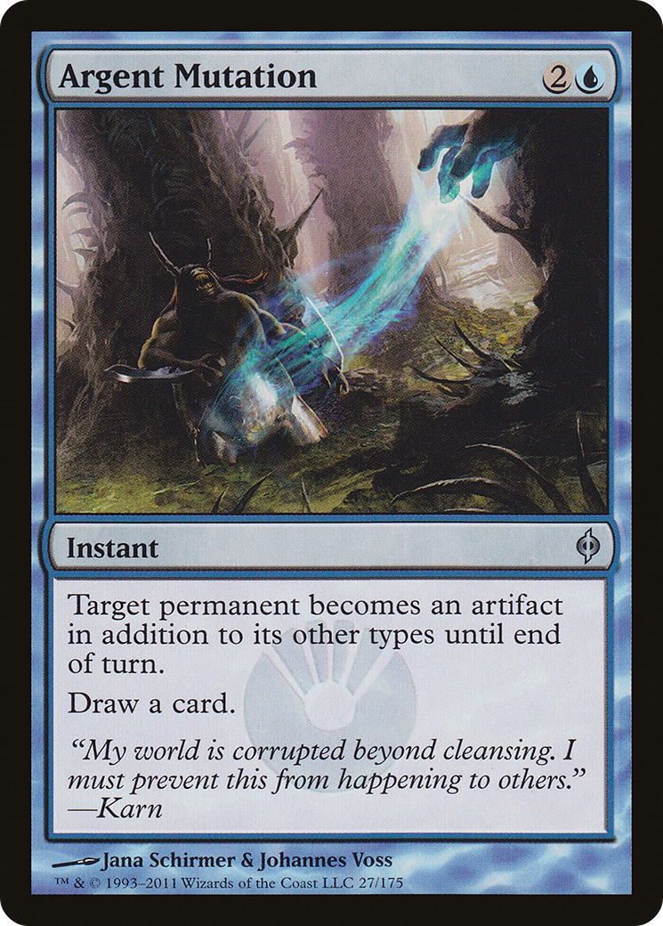 Argent Mutation (027) - New Phyrexia