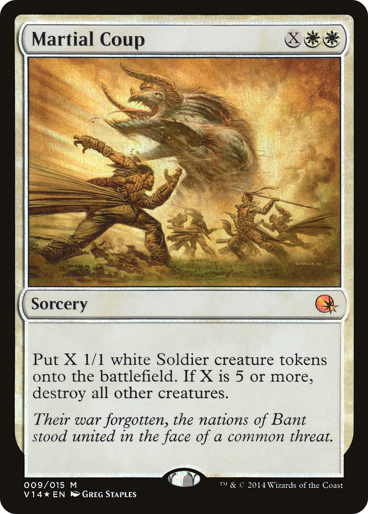 Martial Coup (009) Foil - From the Vault: Annihilation
