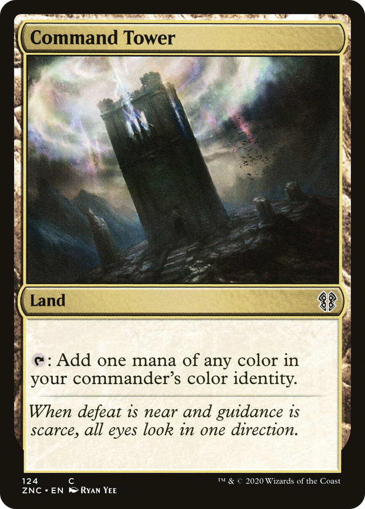 Command Tower (124) - Zendikar Rising Commander