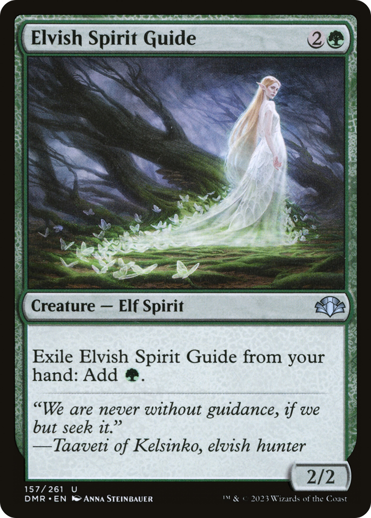 Elvish Spirit Guide (157) Foil - Dominaria Remastered