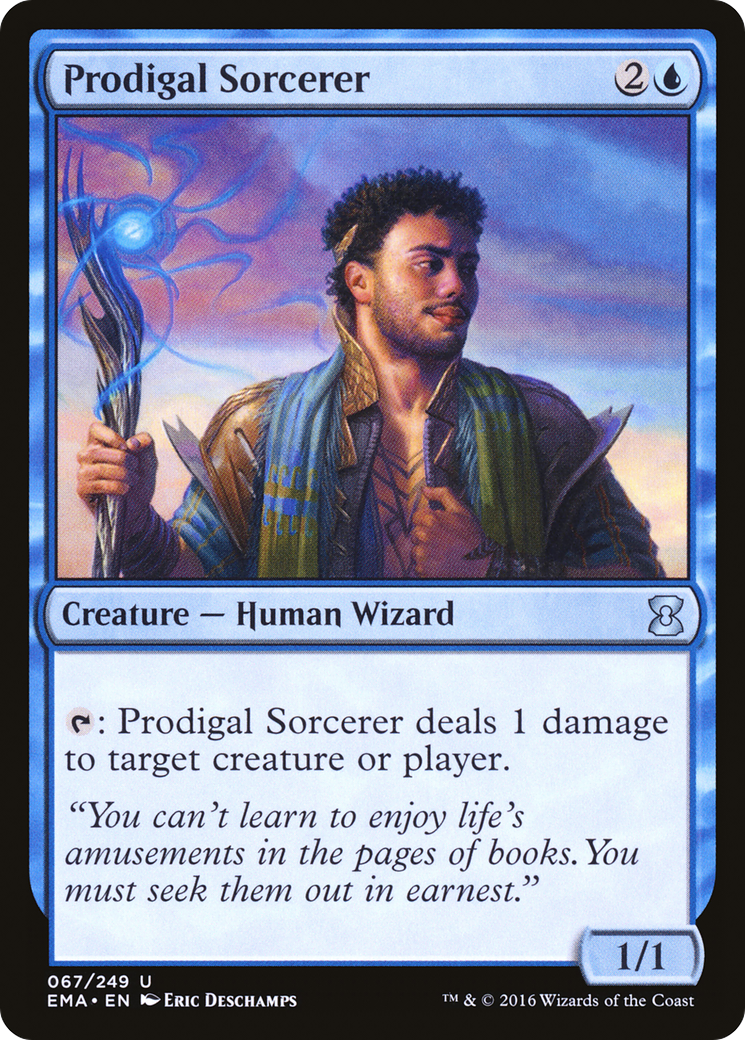Prodigal Sorcerer (067) Foil - Eternal Masters