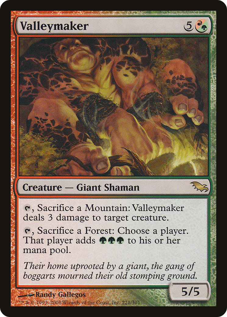 Valleymaker (221) - Shadowmoor