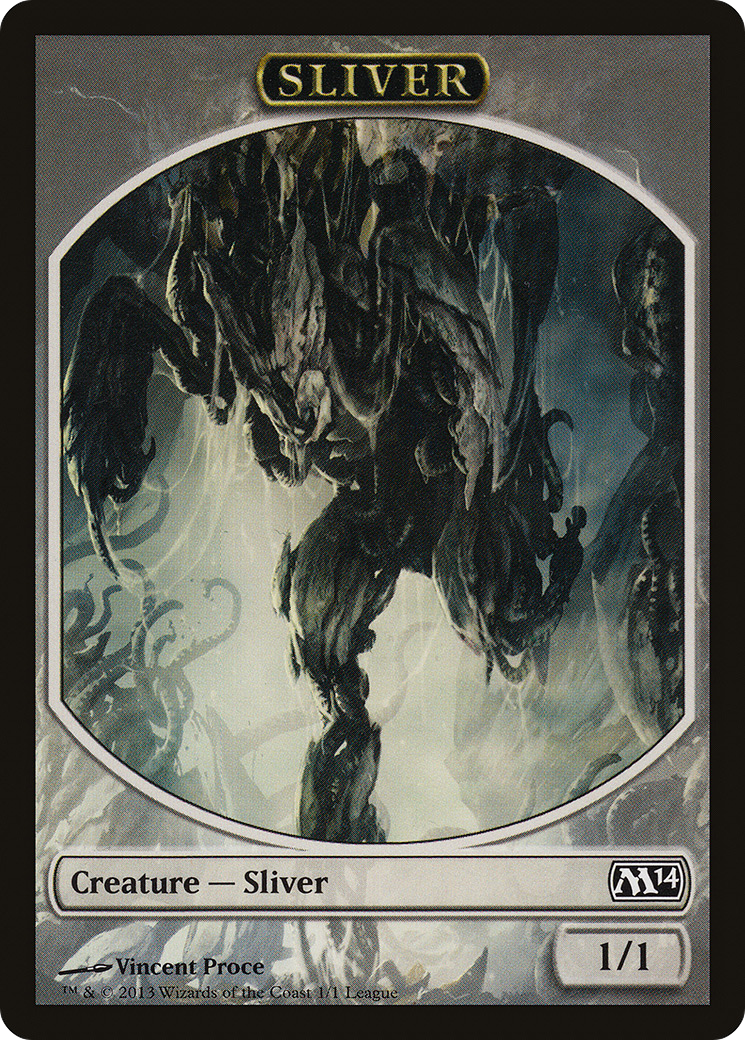 Sliver Token (001) - League Tokens 2013