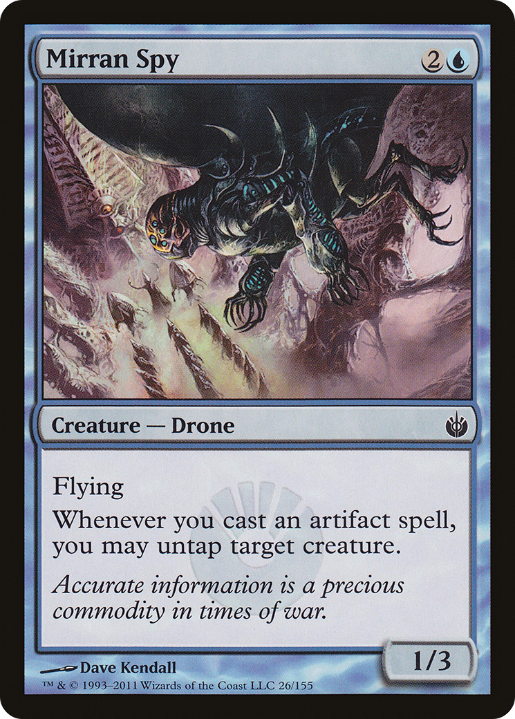 Mirran Spy (026) Foil - Mirrodin Besieged