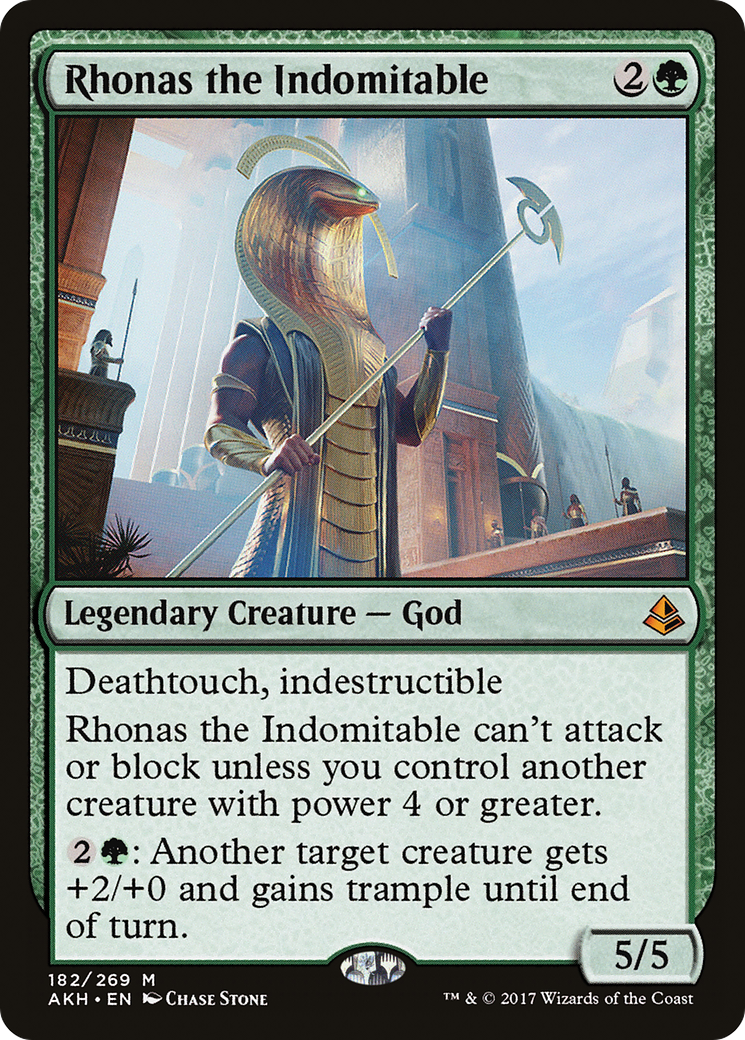 Rhonas the Indomitable (182) - Amonkhet
