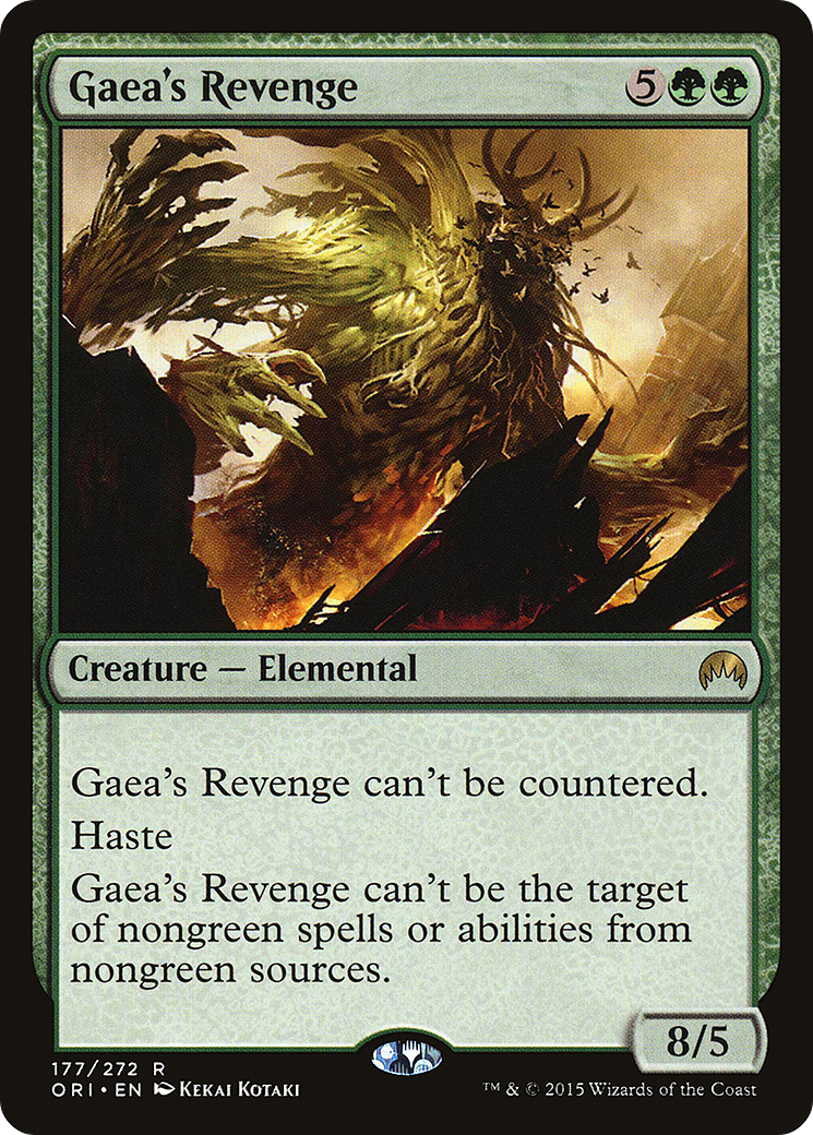 Gaea's Revenge (177) Foil - Magic Origins