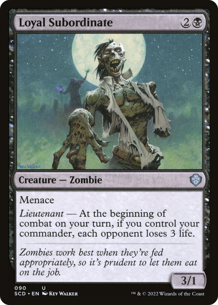 Loyal Subordinate (090) - Starter Commander Decks