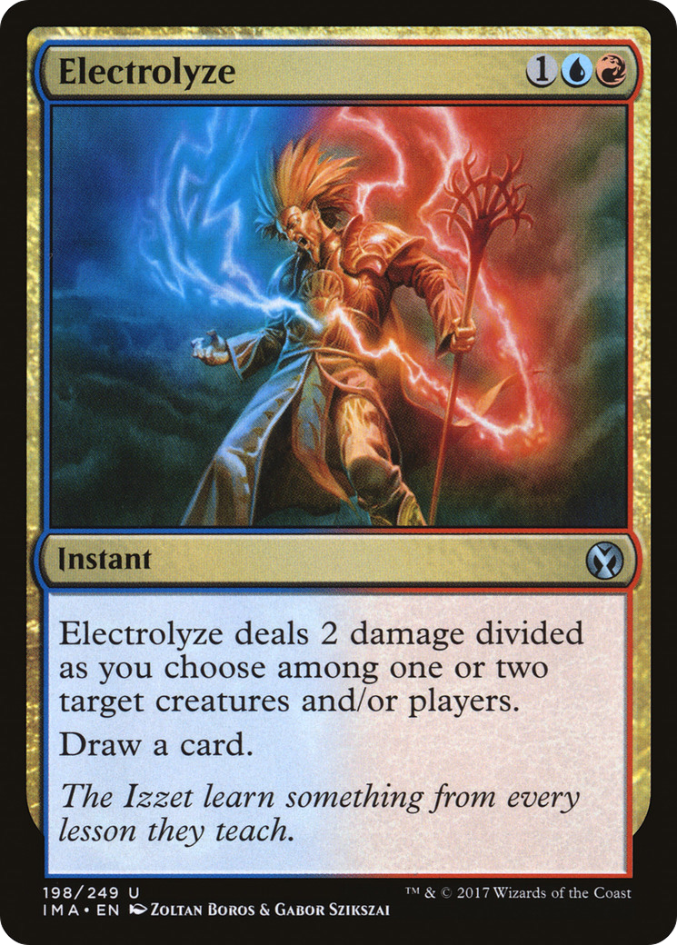 Electrolyze (198) Foil - Iconic Masters