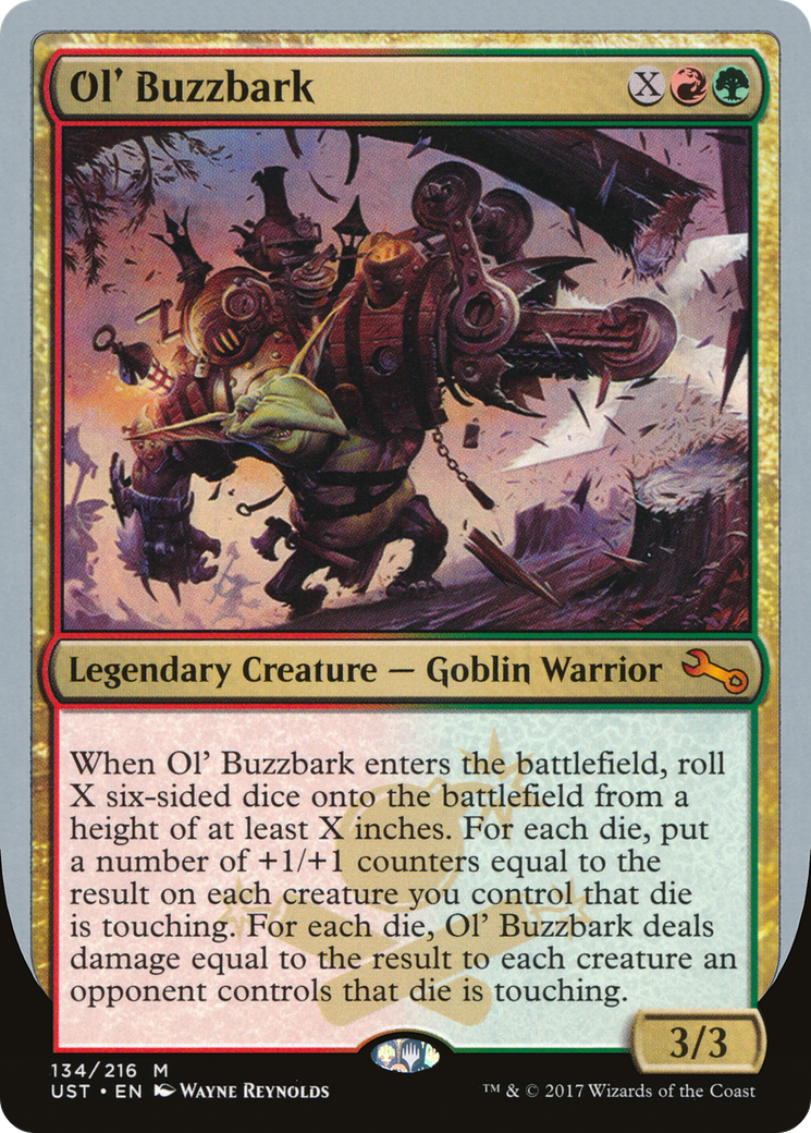 Ol' Buzzbark (134) Foil - Unstable