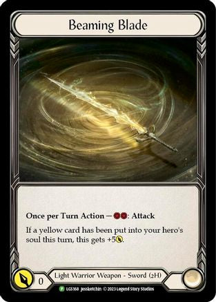 Beaming Blade (LGS168) Cold Foil - FaB Promos