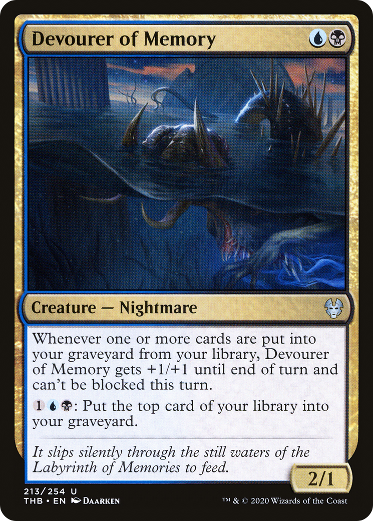 Devourer of Memory (213) Foil - Theros Beyond Death