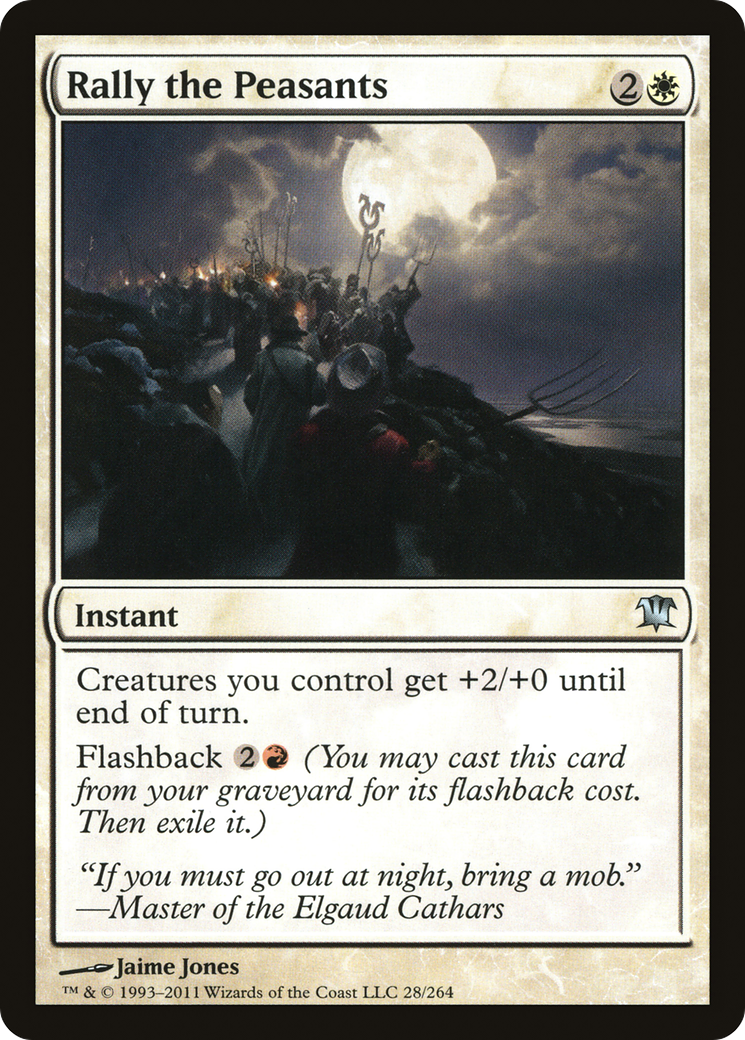 Rally the Peasants (028) - Innistrad