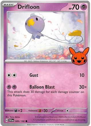 Drifloon (89) - Trick or Trade BOOster Bundle 2023