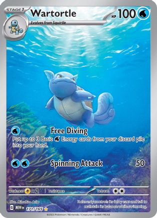 Wartortle (171) Holofoil - 151