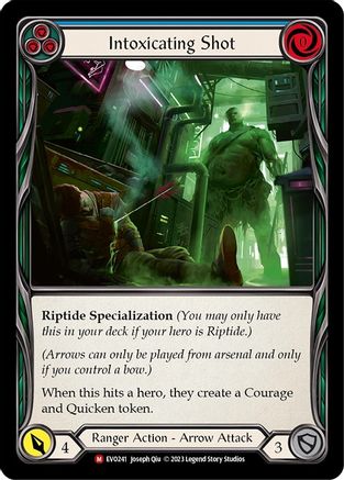 Intoxicating Shot (EVO241) Rainbow Foil - Bright Lights